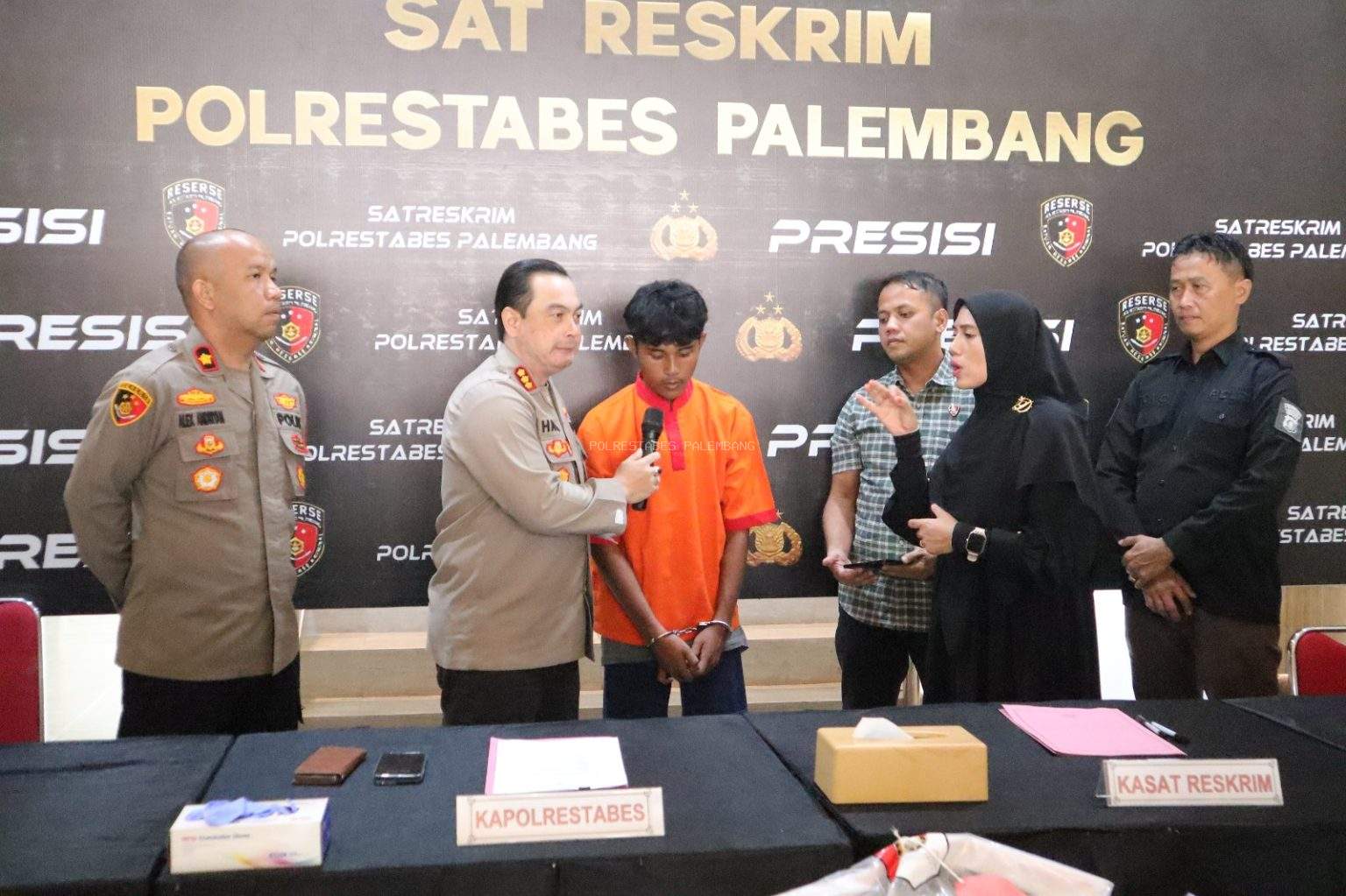 Kurang dari 10 jam, Pelaku Pembunuhan Di Tangkap Polisi